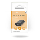 Nedis USB C koppelstukje | Nedis | USB 3.2 (Zwart) CCGB64900BK K105005302 - 5