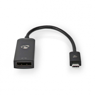 Nedis USB C naar DisplayPort adapter | Nedis | 0.2 meter (8K@60Hz, 3D) CCGP64352BK02 K010214219 - 
