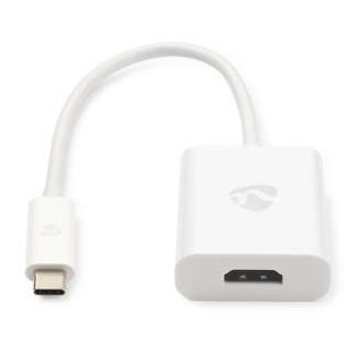 Nedis USB C naar HDMI adapter | Nedis | 0.2 meter (4K@30Hz) CCGP64651WT02 K010214152 - 1