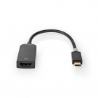 Nedis USB C naar HDMI adapter | Nedis | 0.2 meter (4K@60Hz, Verguld, Antraciet) CCBW64652AT02 K010214206