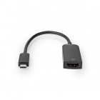 Nedis USB C naar HDMI adapter | Nedis | 0.2 meter (4K@60Hz, Zwart) CCGP64652BK02 K010214207