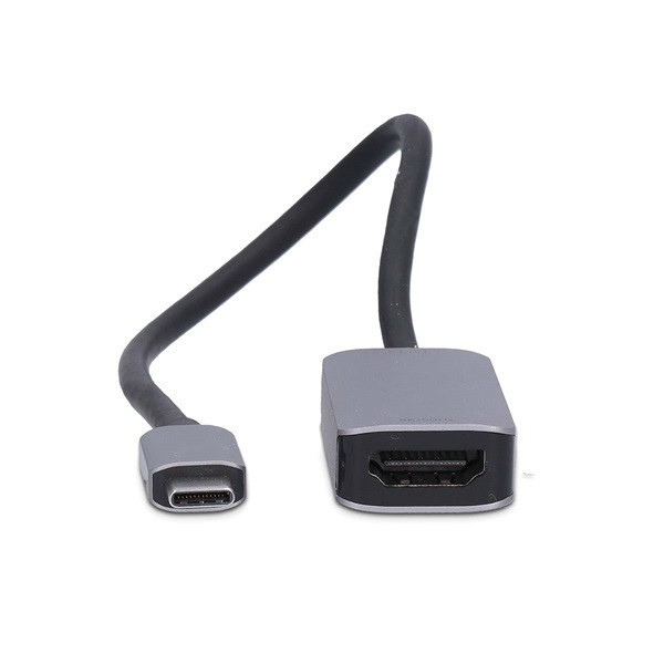 Nedis USB C naar HDMI adapter | Nedis | 0.2 meter (8K@60Hz, Vernikkeld, Vergulde connectoren, HDR) CCGB64660BK02 K010214440 - 1