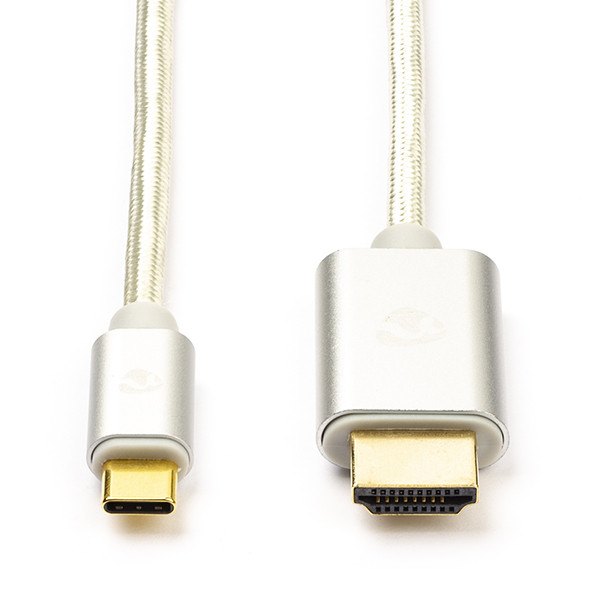 Nedis USB C naar HDMI kabel | Nedis | 2 meter (4K@60Hz, Verguld) CCTB64655AL20 K010101440 - 1
