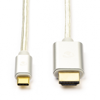 Nedis USB C naar HDMI kabel | Nedis | 2 meter (4K@60Hz, Verguld) CCTB64655AL20 K010101440 - 