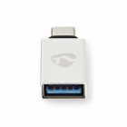 Nedis USB C naar USB A adapter | Nedis | USB 3.0 (Wit) CCTB60915AL K010221041