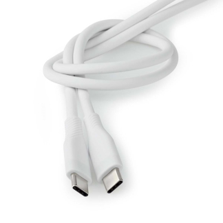 Nedis USB C naar USB C kabel | 1.5 meter | USB 2.0 (60W, 480 Mbps, Vertind koper, Wit) CCGB60820WT15 K010214338 - 3