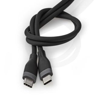 Nedis USB C naar USB C kabel | 1.5 meter | USB 2.0 (Vertind koper, Power Delivery, 60 W, Zwart) CCGB60820BK15 K010214337 - 