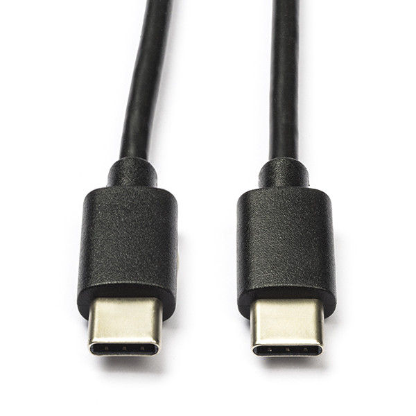 Nedis USB C naar USB C kabel | 1 meter | USB 2.0 (100% koper, Zwart) CCGB60700BK10 N010214016 - 1