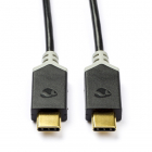 Nedis USB C naar USB C kabel | 1 meter | USB 3.1 (100% koper, Antraciet) CCBW64750AT10 N010214012 Nedis USB C naar USB C kabel | 1 meter | USB 3.1 (100% koper, Antraciet) CCBW64750AT10 N010214012