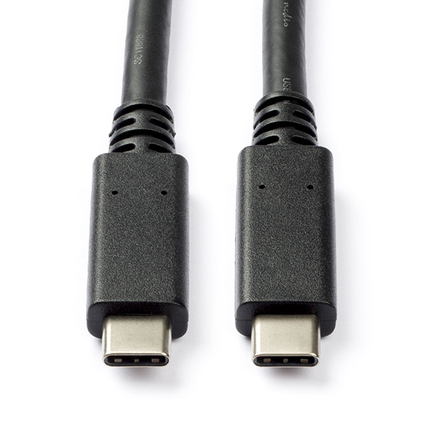 Bezet Kaal Hick USB C naar USB C kabel | 1 meter | USB 3.1 (100% koper, Zwart)