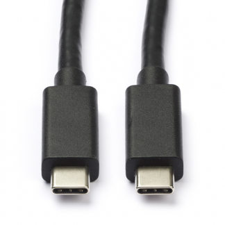 Nedis USB C naar USB C kabel | 1 meter | USB 3.2 (100W, 20 Gbps, 100% koper, Zwart) CCGB64020BK10 CCGL64020BK10 CCGP64020BK10 K010214186 - 1