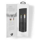 Nedis USB C naar jack 3.5 mm kabel | M ↔ M | Nedis | 1 meter (Stereo, Verguld, 100% koper) CCTB65940AL10 K010221031 - 7