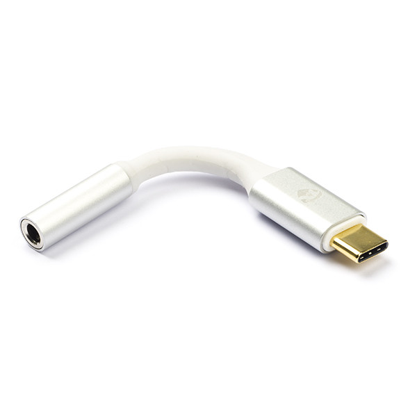 Nedis USB C naar jack 3.5 mm kabel | M ↔ V | Nedis | 0.08 meter CCTB65950AL008 K010221025 - 1