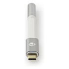Nedis USB C naar jack 3.5 mm kabel | M ↔ V | Nedis | 0.08 meter CCTB65950AL008 K010221025 - 3