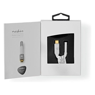Nedis USB C naar jack 3.5 mm kabel | M ↔ V | Nedis | 0.08 meter CCTB65950AL008 K010221025 - 5