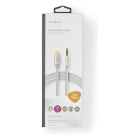 Nedis USB C naar jack 3.5 mm kabel | Nedis | 1 meter (Stereo, Verguld, 100% koper) CCTB65940AL10 K010221031 - 6