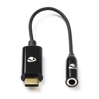 Nedis USB C naar jack adapterkabel | Nedis | 0.15 meter CCBP65950BK015 K010221027 - 1