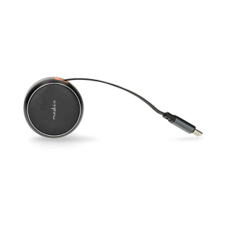 Nedis USB autolader | Nedis | 0.7 meter (USB C, 30W, Intrekbare kabel, Zwart) CCH1C30WBK K010803289 - 3
