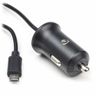 Nedis USB autolader | Nedis | 1 meter (Micro USB, 12W, Zwart) CCHAM240ABK N120300032 - 