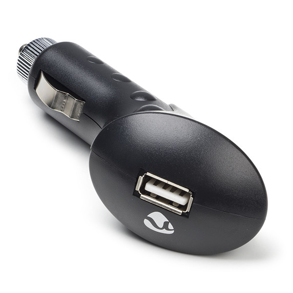 Nedis USB autolader | Nedis | 1 poort (USB A, 5W, Zwart) CCHAU101ABK K120300267 - 1