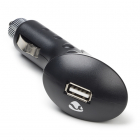 USB autolader | Nedis | 1 poort (USB A, 5W, Zwart)