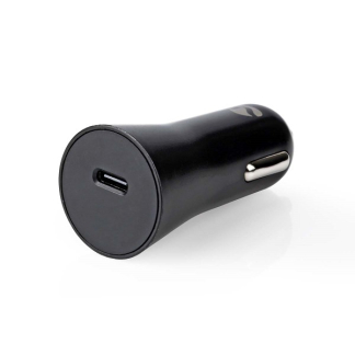 Nedis USB autolader | Nedis | 1 poort (USB C, Power Delivery, 20W) CCPD20W101BK K120300296 - 1