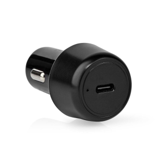 Nedis USB autolader | Nedis | 1 poort (USB C, Power Delivery, 30W) CCPD30W050BK K120300292 - 1
