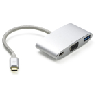 Nedis USB docking station - Nedis (3 poorten, USB C, USB A, VGA) CCTB64760AL02 K010214151 Nedis USB docking station - Nedis (3 poorten, USB C, USB A, VGA) CCTB64760AL02 K010214151