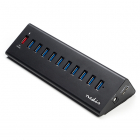 Nedis USB hub - Nedis - 11 poorten (Actief, USB 3.0, Snelladen) UHUBUP31110BK K120200057 Nedis USB hub - Nedis - 11 poorten (Actief, USB 3.0, Snelladen) UHUBUP31110BK K120200057