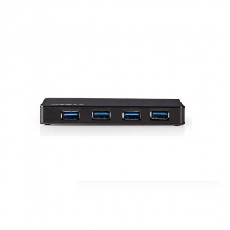 Nedis USB hub 3.0 met externe voeding - Nedis (4-poorts) UHUBU3420BK N030200007 - 