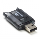 Nedis USB kaartlezer | Nedis (SD, SDHC, MMC, USB 2.0) CRDRU2100BK N030200008 - 6