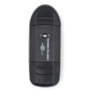 Nedis USB kaartlezer | Nedis (SD, SDHC, MMC, USB 2.0) CRDRU2100BK N030200008 - 7