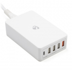 Nedis USB oplader | Nedis | 5 poorten (4 x USB A en 1 x USB C, Snellader, 3A, Wit) WCPD30W120WT K120300212 Nedis USB oplader | Nedis | 5 poorten (4 x USB A en 1 x USB C, Snellader, 3A, Wit) WCPD30W120WT K120300212