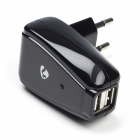 Nedis USB oplader - Nedis - 2 poorten (USB A, 1A) WCHAU200ABK N120200018 Nedis USB oplader - Nedis - 2 poorten (USB A, 1A) WCHAU200ABK N120200018