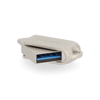 Nedis USB stick | Nedis | 64 GB (USB A en USB C, USB 3.2, Metaal) FDRIUC364SI K170302006 - 4
