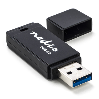 Nedis USB stick | Nedis (USB 3.0, 32 GB, Zwart) FDRIU332BK N170302101 - 