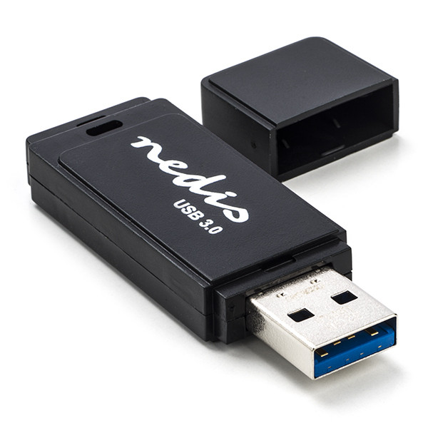Nedis USB stick | Nedis (USB A, USB 3.0, 32 GB, Zwart) FDRIU332BK N170302101 - 1