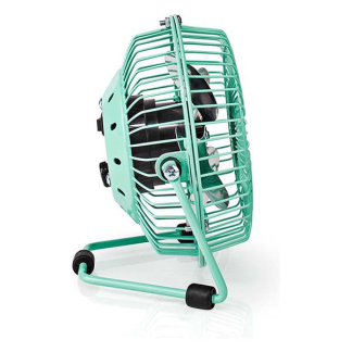 Nedis USB ventilator | Nedis | Ø 10 cm (360° draaibaar, Turquoise) FNDK1TQ10 K170104119 - 5