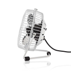 Nedis USB ventilator | Nedis | Ø 10 cm (360° draaibaar, Wit) FNDK1WT10 N170104015 - 2