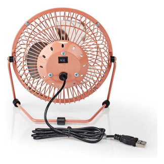 Nedis USB ventilator | Nedis | Ø 15 cm (360° draaibaar, Oudroze) FNDK1PK15 K170104125 - 3