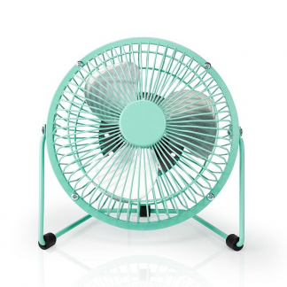 Nedis USB ventilator | Nedis | Ø 15 cm (360° draaibaar, Turquoise) FNDK1TQ15 K170104126 - 1