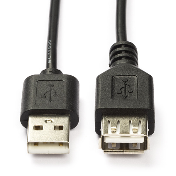 kwaliteit Slagschip Gek USB verlengkabel | 1 meter | USB 2.0