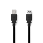 Nedis USB verlengkabel | 1 meter | USB 3.0 (100% koper) CCGL61010BK10 CCGP61010BU10 N010210000