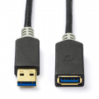 Nedis USB verlengkabel | 2 meter | USB 3.0 (100% koper, Verguld) CCBP61010AT20 K070601036 Nedis USB verlengkabel | 2 meter | USB 3.0 (100% koper, Verguld) CCBP61010AT20 K070601036
