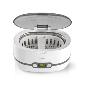 Nedis Ultrasoonreiniger | Nedis (43 kHz, 50W, 600 ml, Digitale timer) JECL110WT K170108100 - 2