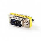 VGA adapter (m/m) | Nedis (15-pins, Metaal)
