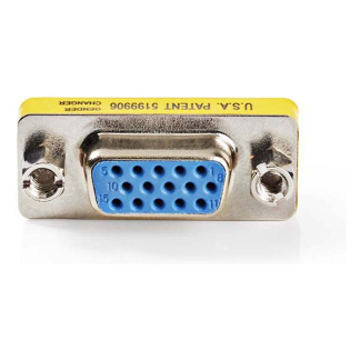 Nedis VGA adapter (m/v) | Nedis (15-pins, Metaal) CCVC59812ME N050409001 - 2