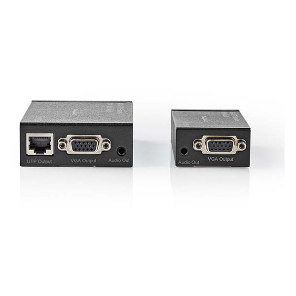 Nedis VGA extender | Nedis | Tot 300 meter over UTP (Audio, Cat5e/6) CREP5930BK K040409003 - 2