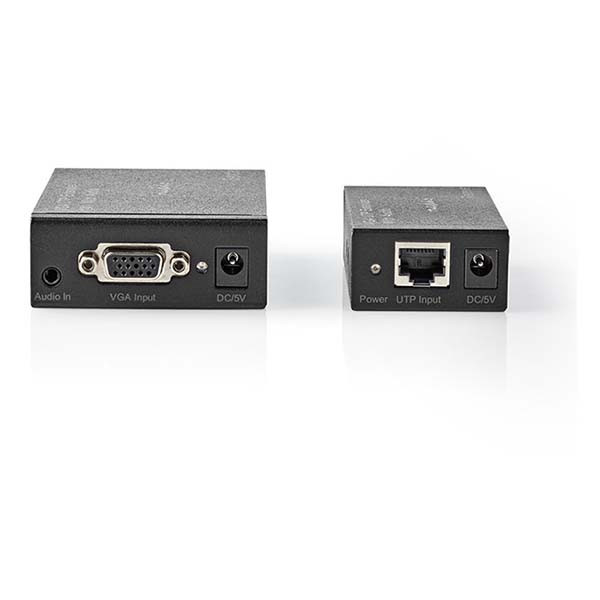 Nedis VGA extender | Nedis | Tot 300 meter over UTP (Audio, Cat5e/6) CREP5930BK K040409003 - 3