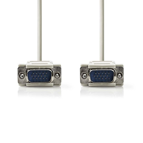 Nedis VGA kabel | Nedis | 2 meter (Ivoor) CCGL59001IV20 CCGP59001IV20 N010409206 - 2